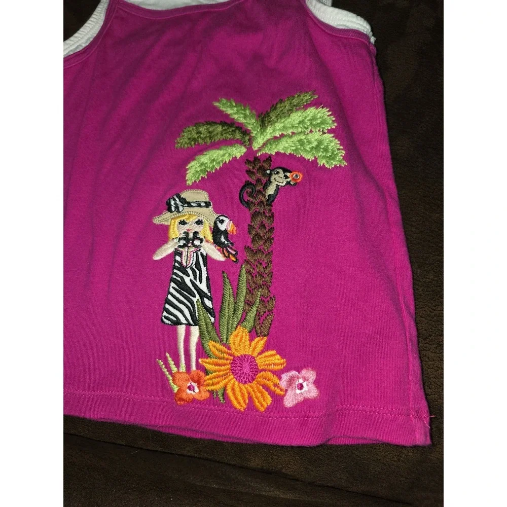 Gymboree wild for zebra‎ size 6 lot 3 tops 3 shorts 1 skirt